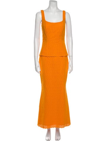 Rebecca de Ravenel Dresses Square Neckline Long Dress US 4 | S