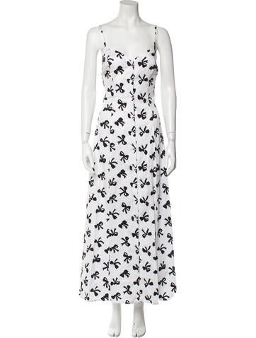 Rebecca de Ravenel Dresses Printed Long Dress S