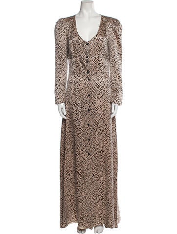 Rebecca de Ravenel Dresses Printed Long Dress M