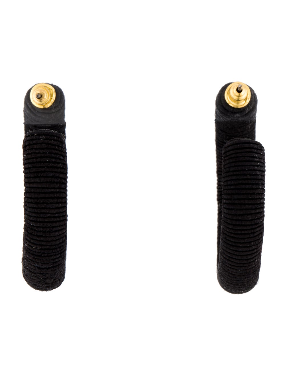 Rebecca de Ravenel Classic Mini Cord Hoop Earrings Gem