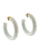 Rebecca de Ravenel Classic Mini Cord Hoop Earrings