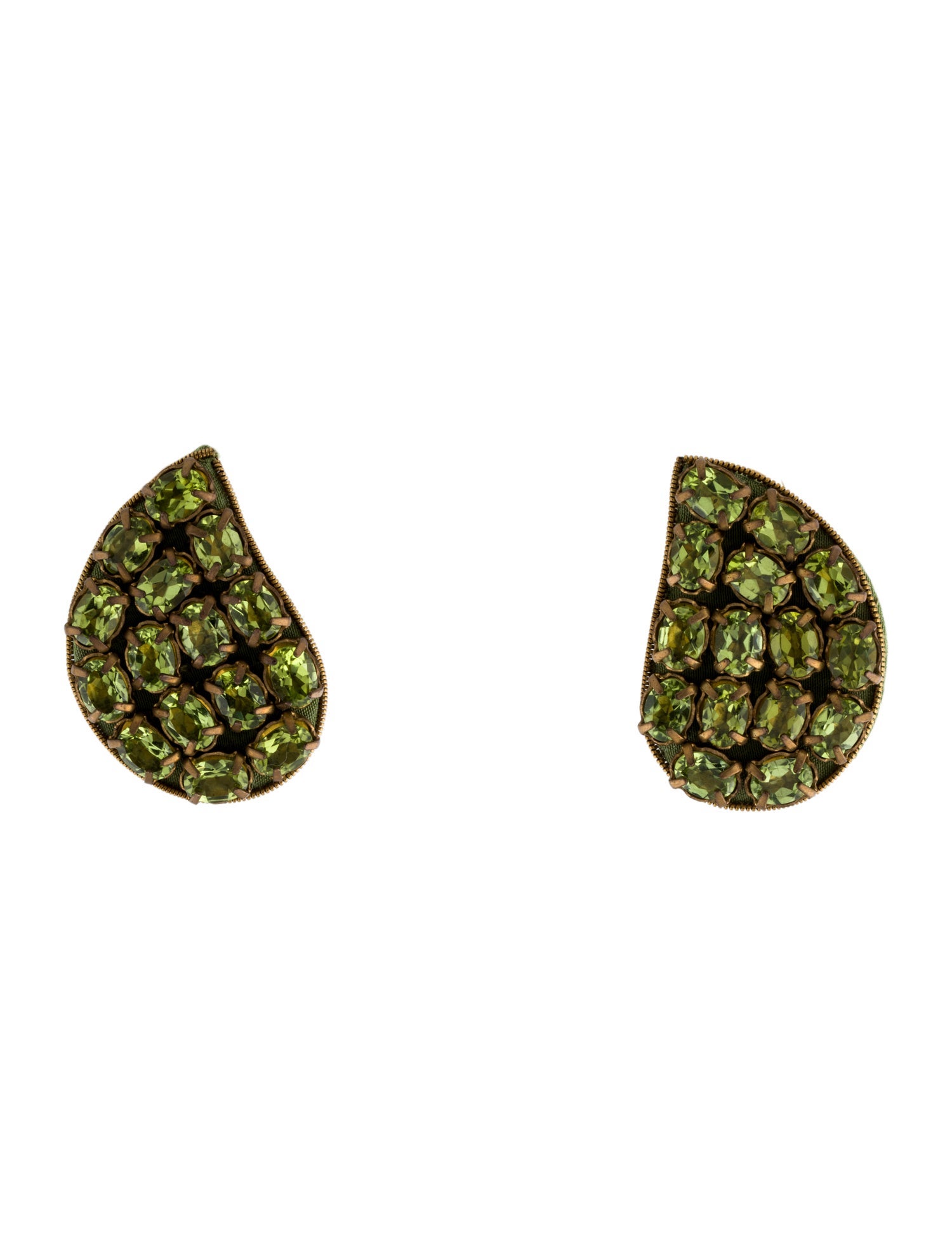 Rebecca de Ravenel Crystal Grand Bazaar Clip-On Earrings