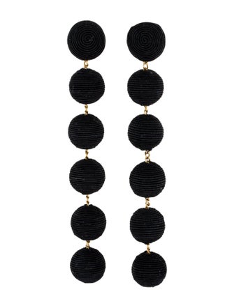 Rebecca de Ravenel The Shimmy Six Drop Skinny Earrings