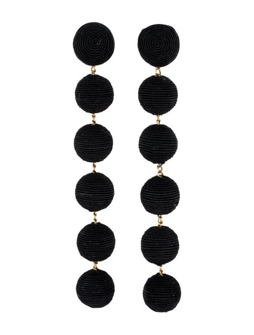 Rebecca de Ravenel The Shimmy Six Drop Skinny Earrings
