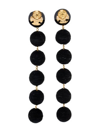 Rebecca de Ravenel The Shimmy Six Drop Skinny Earrings