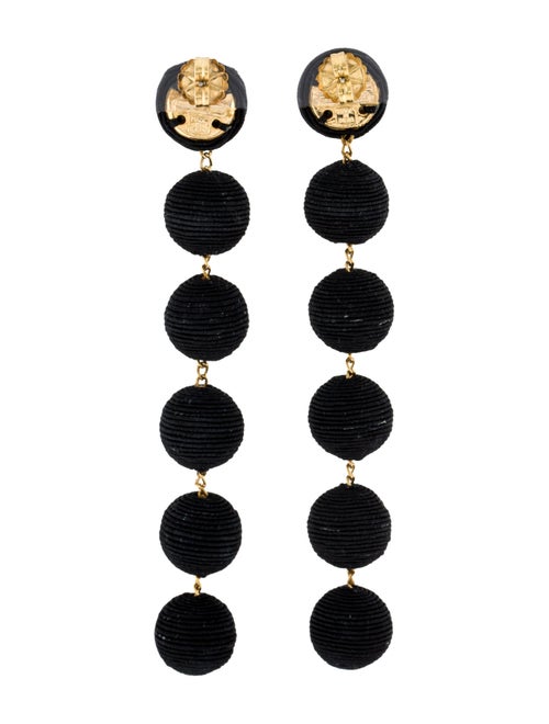 Rebecca de Ravenel The Shimmy Six Drop Skinny Earrings