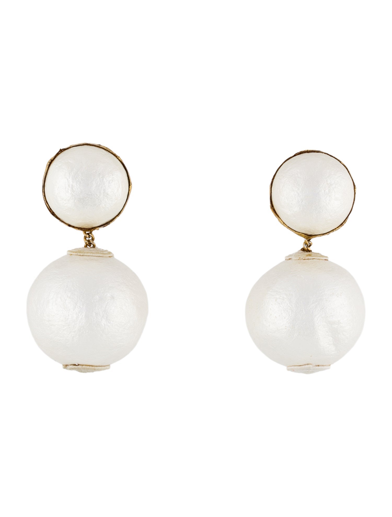Rebecca de Ravenel Clip-On Drop Earrings