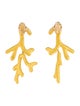 Rebecca de Ravenel x AQUAZZURA Silk Cord Coraline Clip-On Earrings