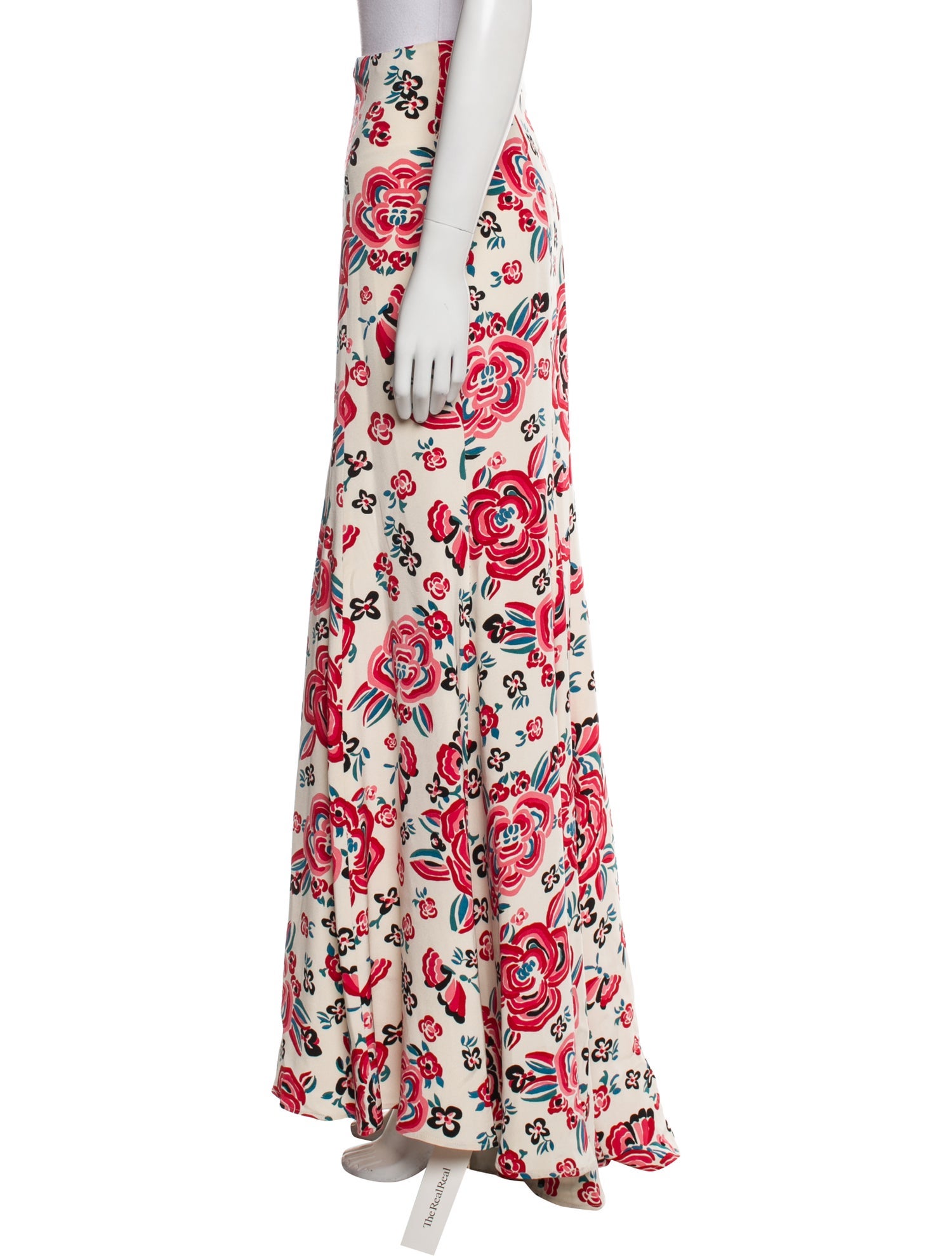 Rebecca de Ravenel Silk Long Skirt