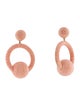 Rebecca de Ravenel Cord La La Hoop Clip-On Earrings