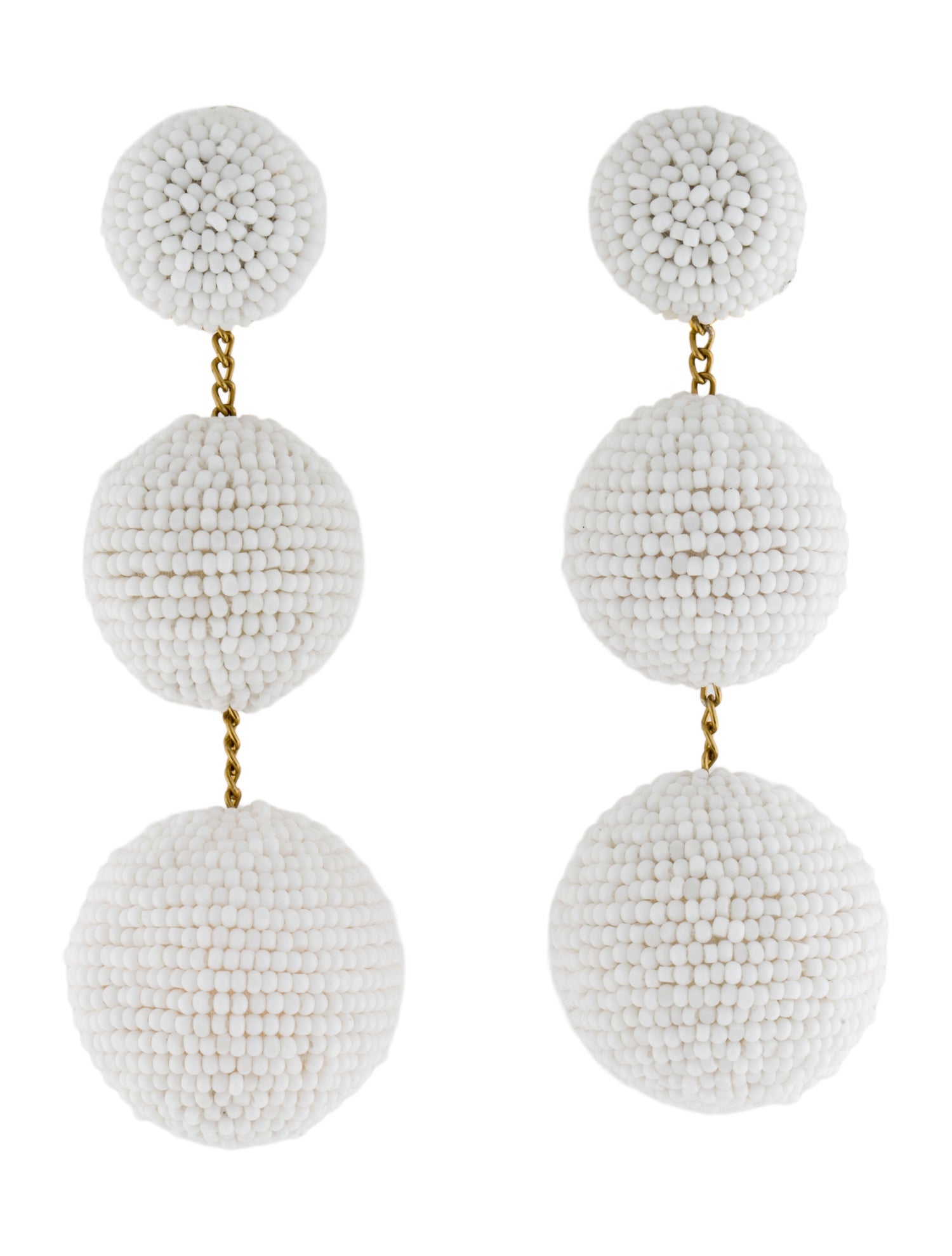 Rebecca de Ravenel Beaded Drop Earrings