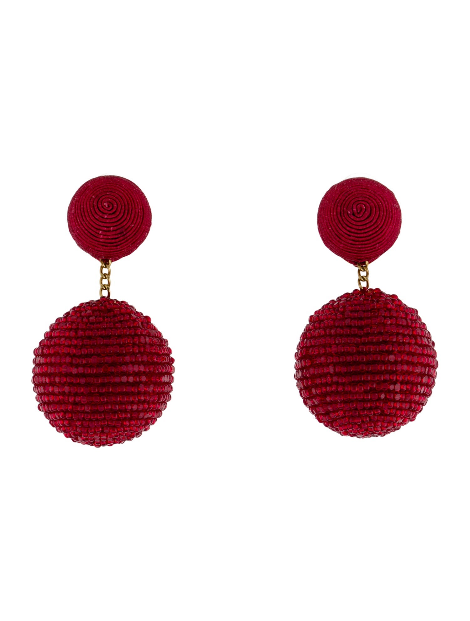 Rebecca de Ravenel Bead & Cord Drop Earrings