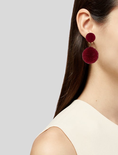 Rebecca de Ravenel Bead & Cord Drop Earrings