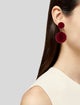 Rebecca de Ravenel Bead & Cord Drop Earrings