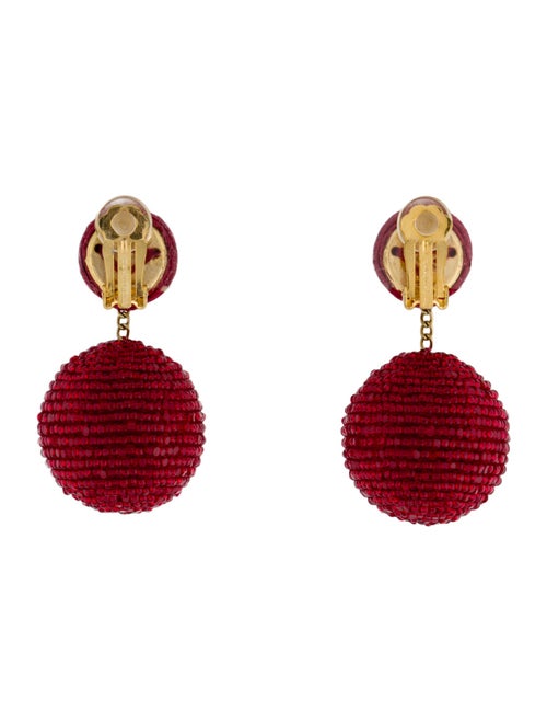 Rebecca de Ravenel Bead & Cord Drop Earrings