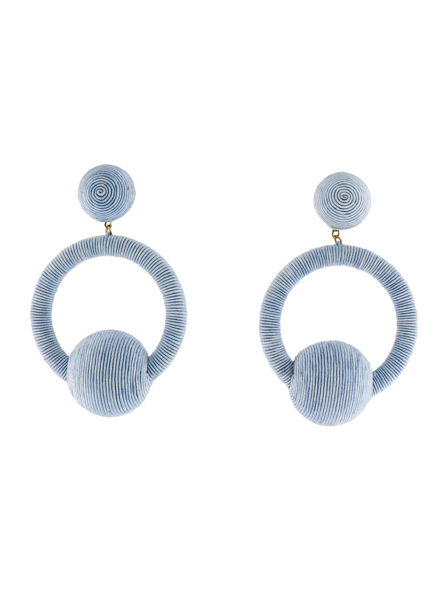 Rebecca de Ravenel Claudia Hoop Drop Earrings