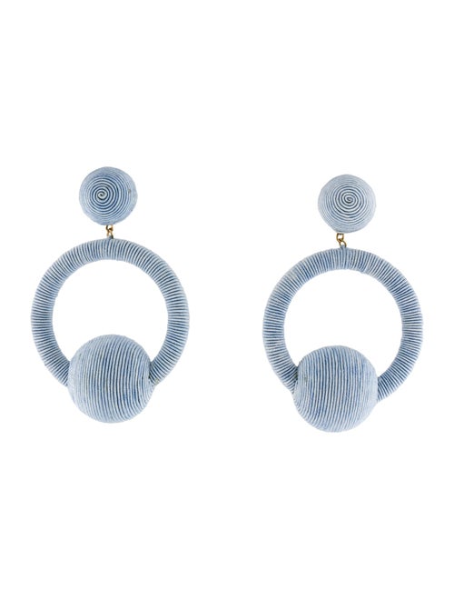Rebecca de Ravenel Claudia Hoop Drop Earrings