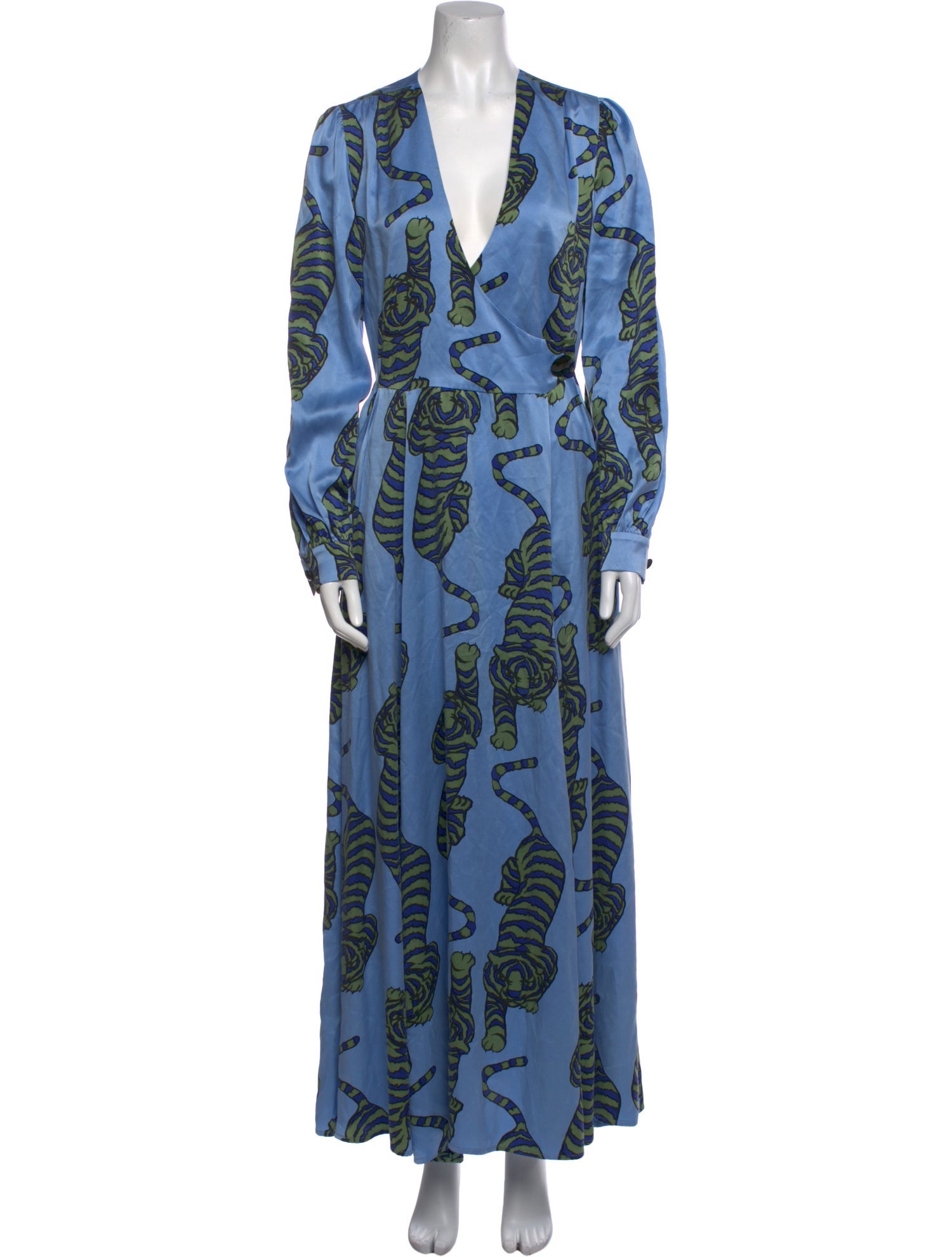 Rebecca de Ravenel Silk Long Dress