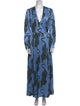 Rebecca de Ravenel Silk Long Dress