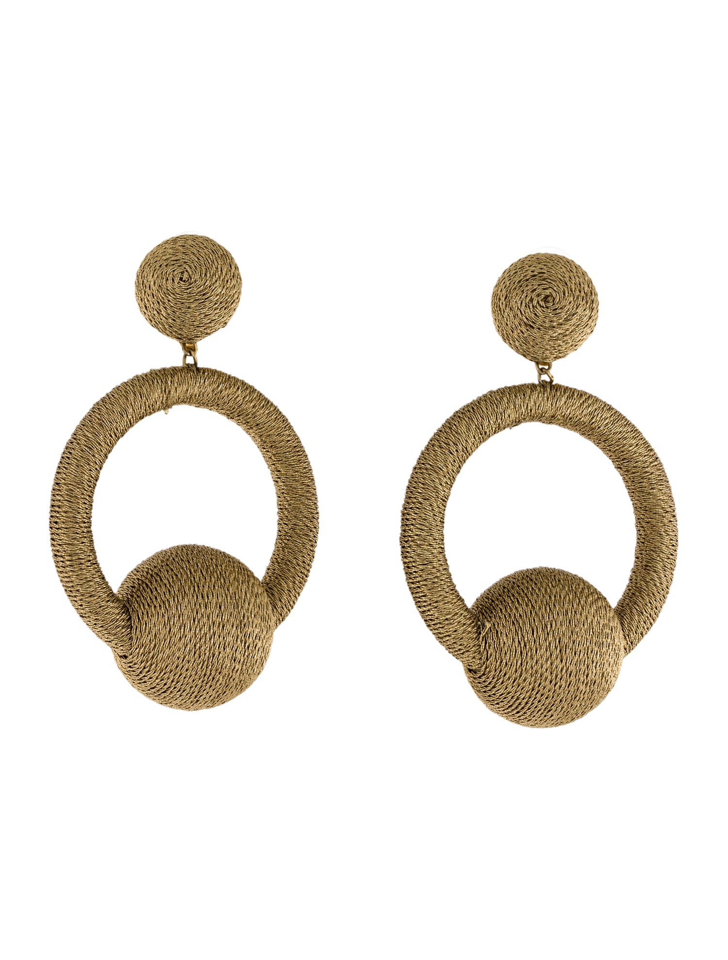 Rebecca de Ravenel Claudia Hoop Drop Earrings