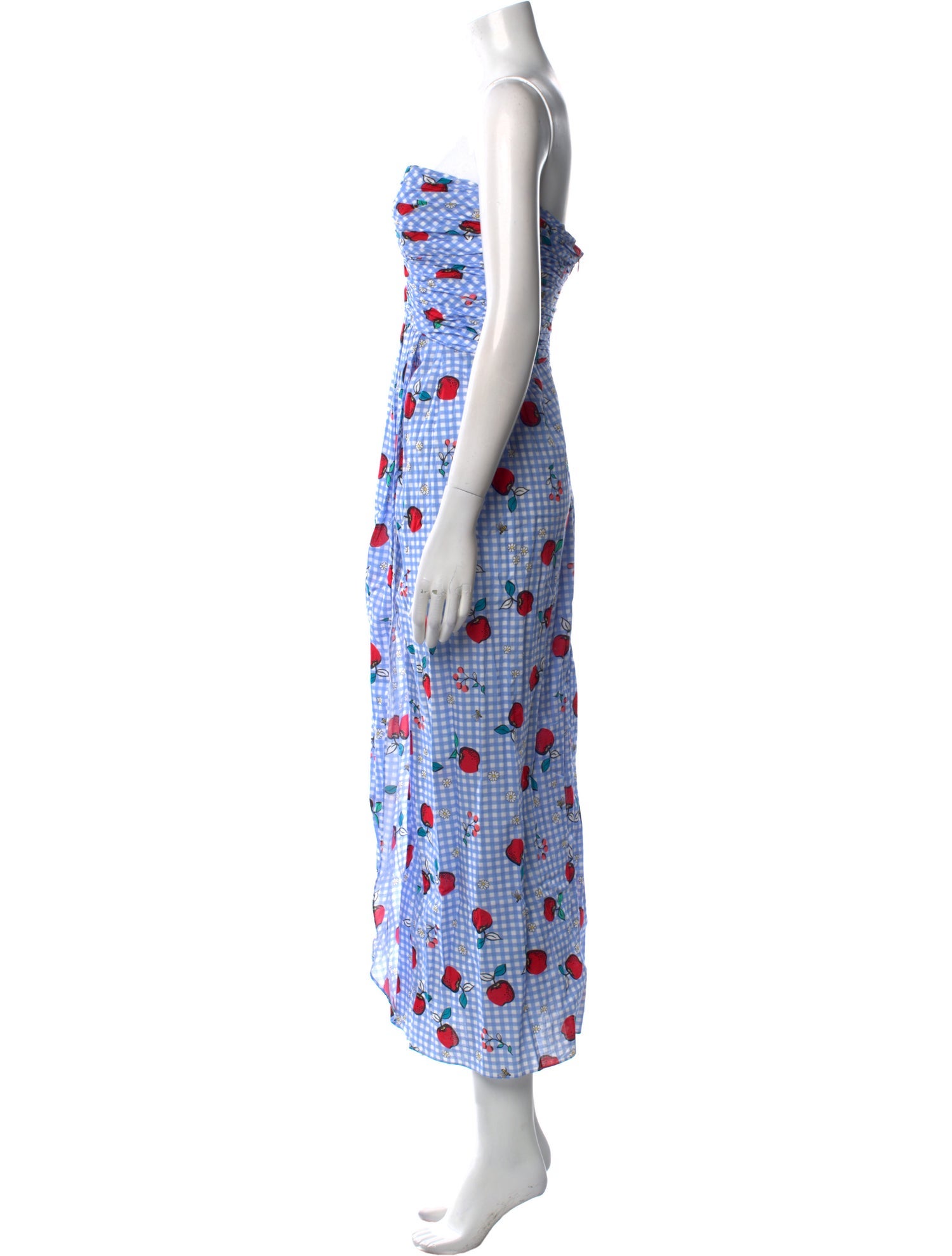 Rebecca de Ravenel Printed Long Dress
