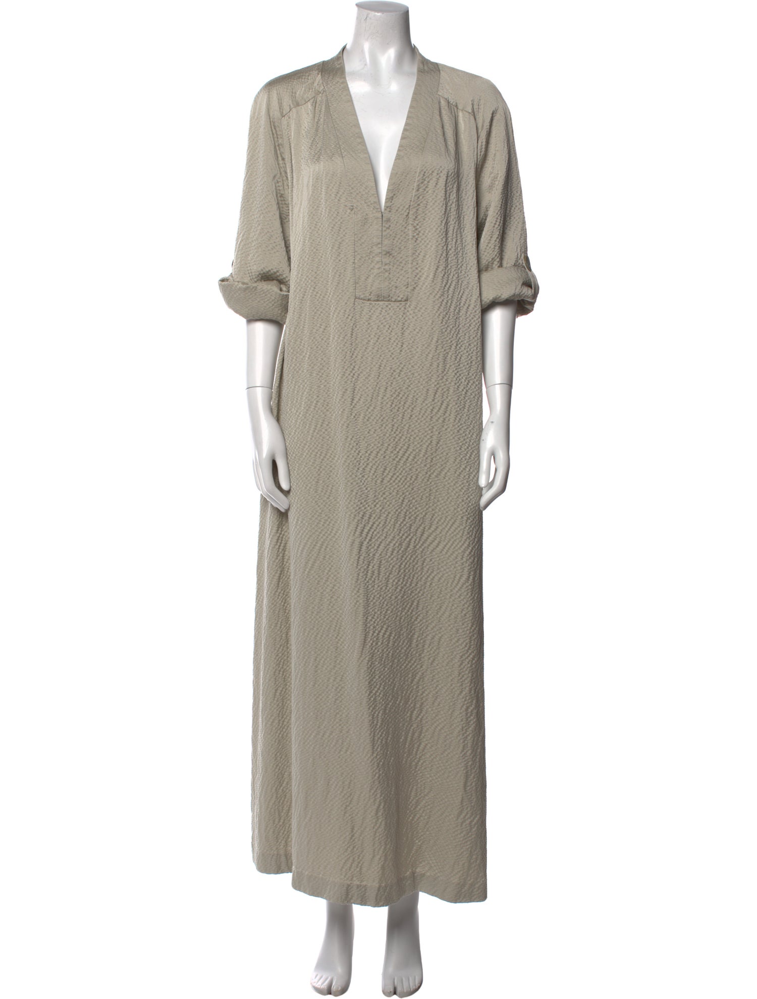 Rebecca de Ravenel Silk Long Dress