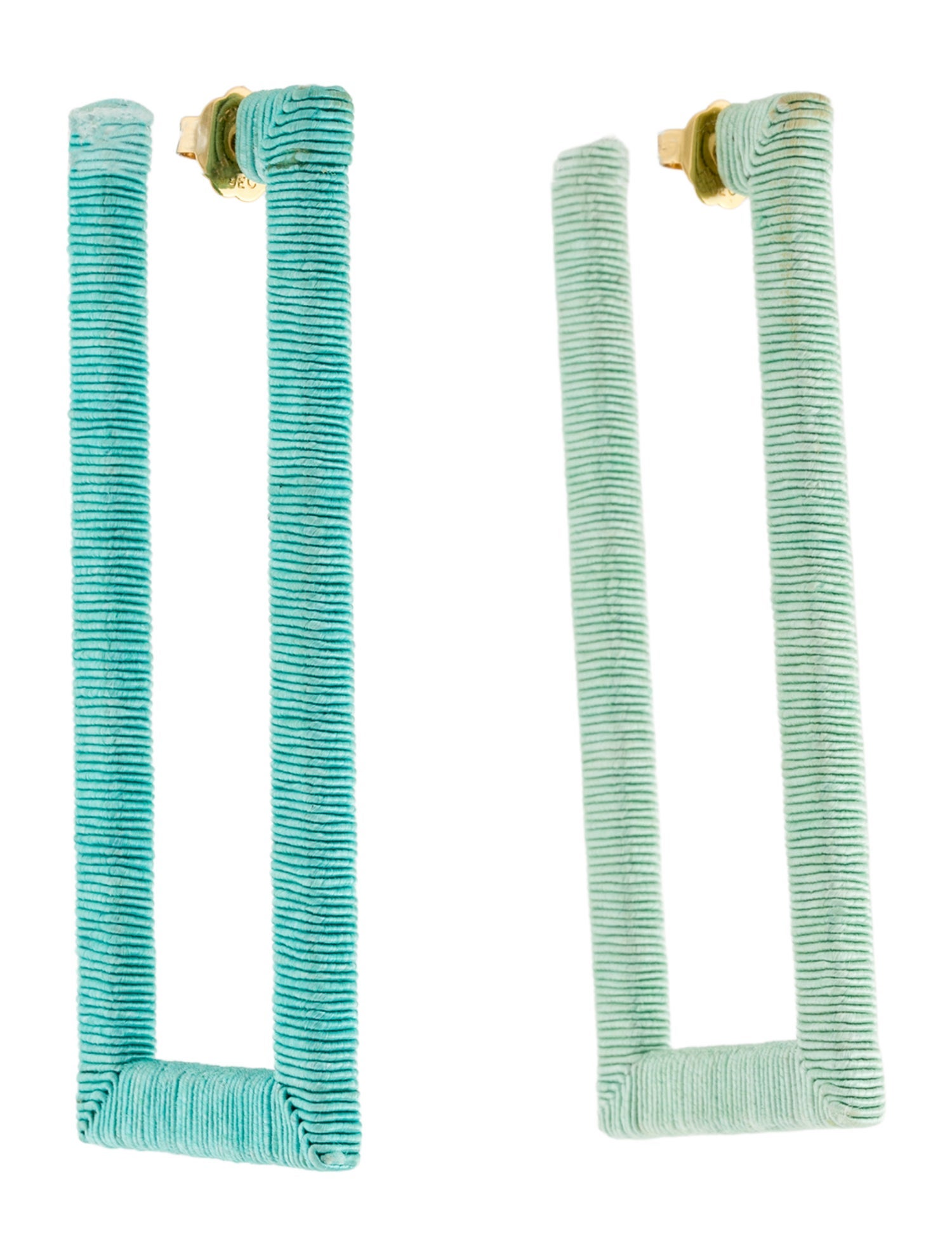 Rebecca de Ravenel Geo Hoop Earrings