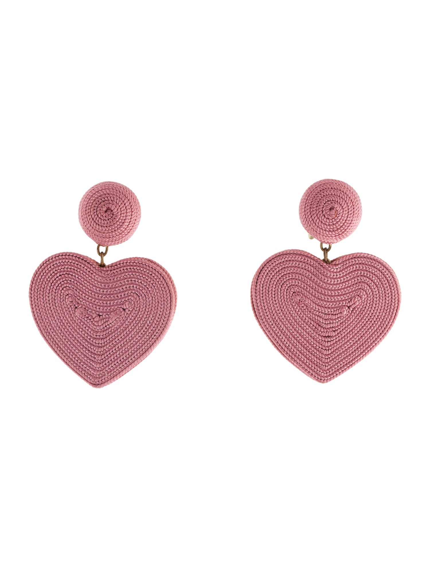 Rebecca de Ravenel Silk-Cord Mini Cora Drop Clip-On Earrings