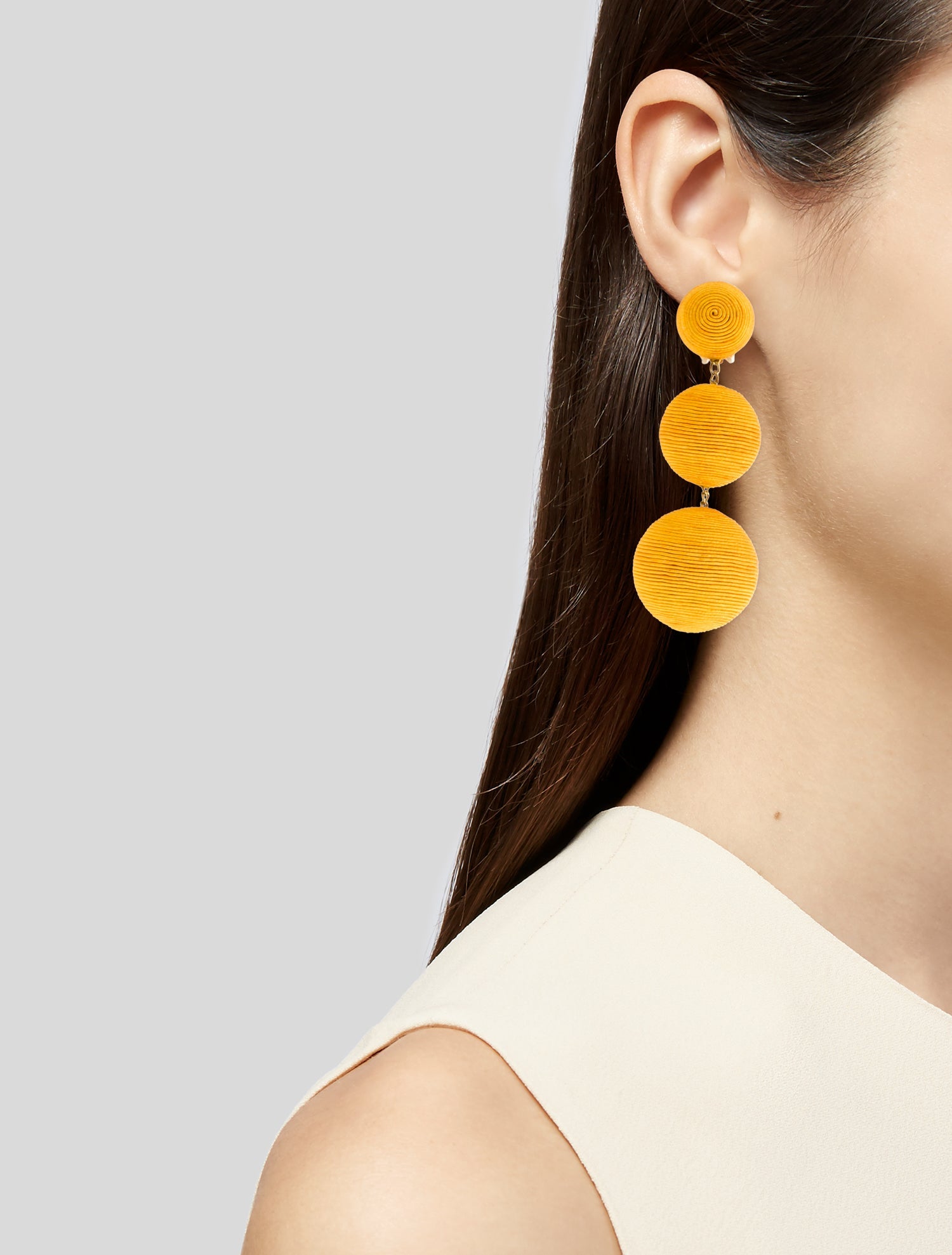 Rebecca de Ravenel Classic Three Drop Earrings