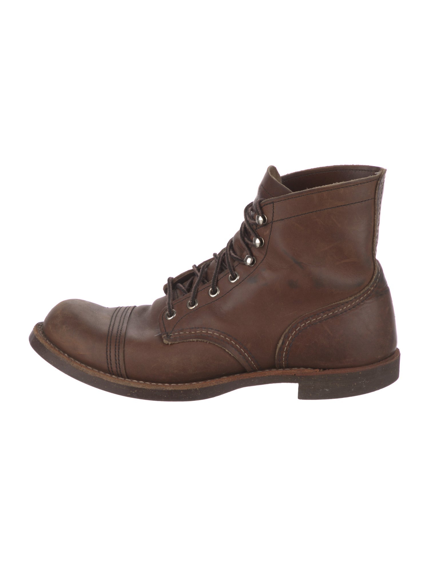 Red Wing Leather Lace-Up Boots