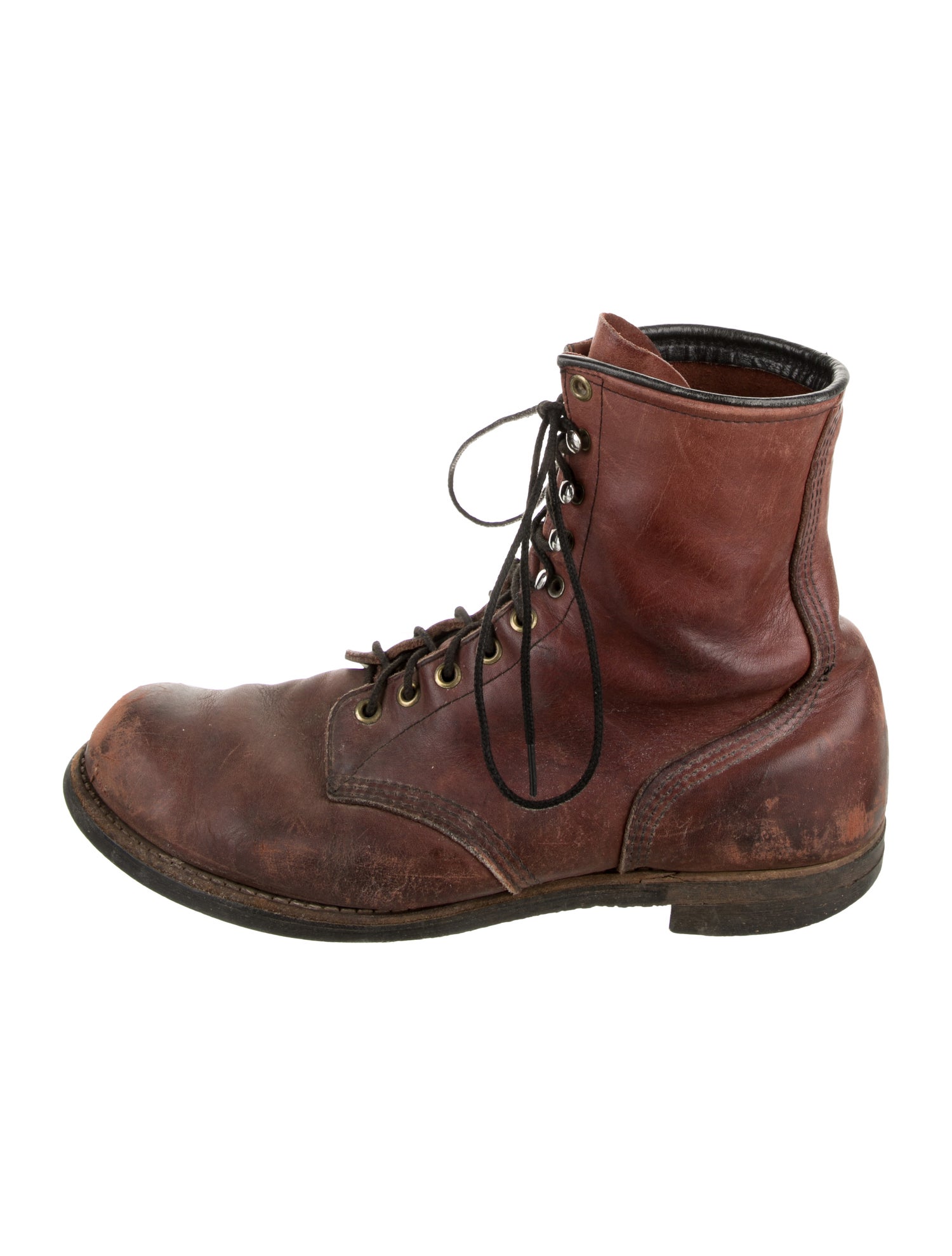 Red Wing Leather Combat Boots