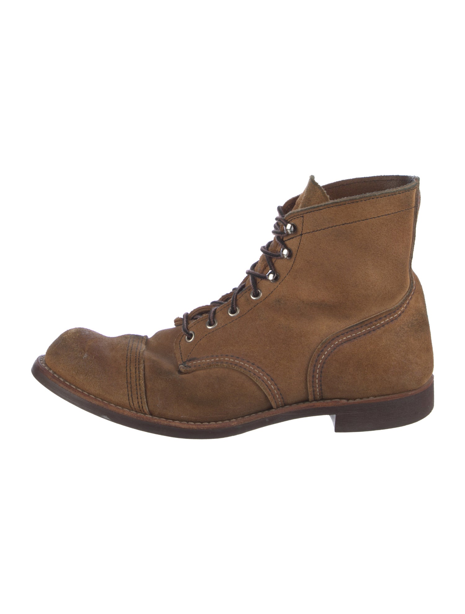 Red Wing Nubuck Lace-Up Boots