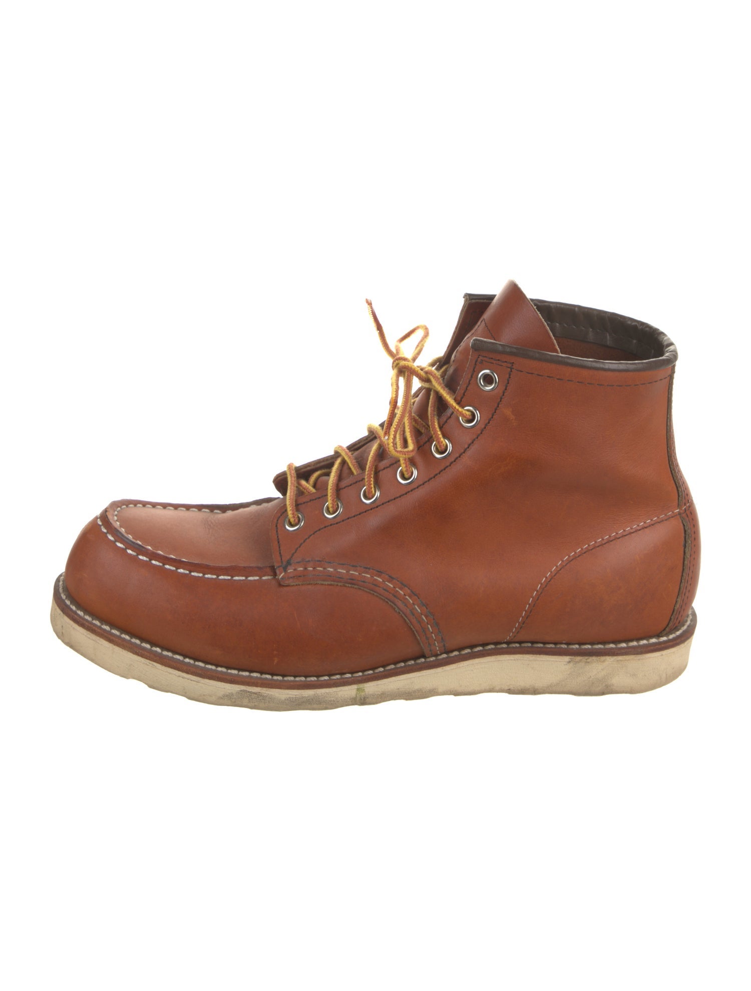 Red Wing Leather Lace-Up Boots