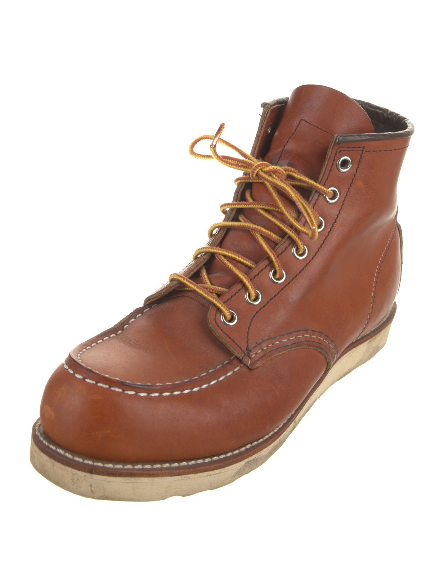 Red Wing Leather Lace-Up Boots