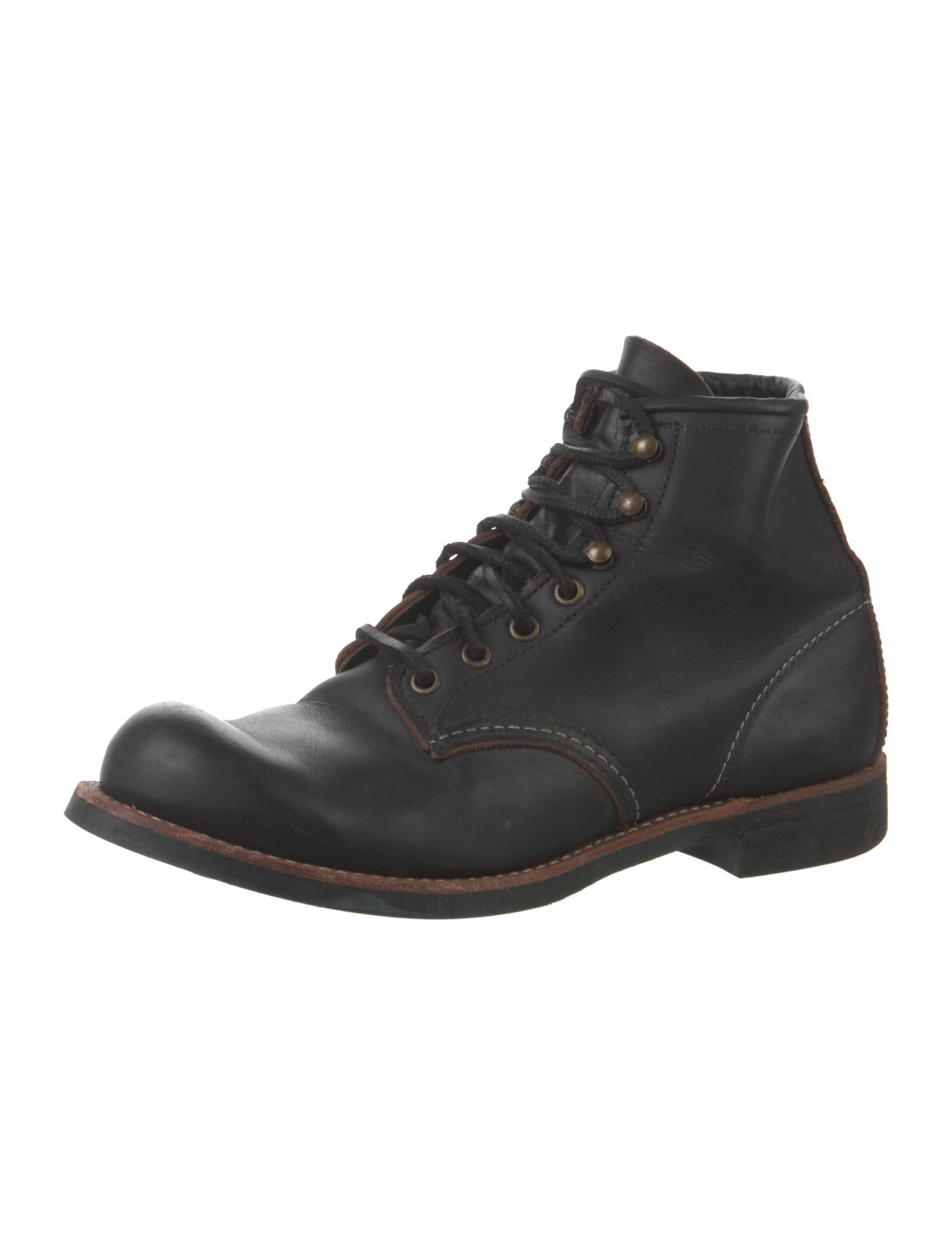 Red Wing Leather Lace-Up Boots