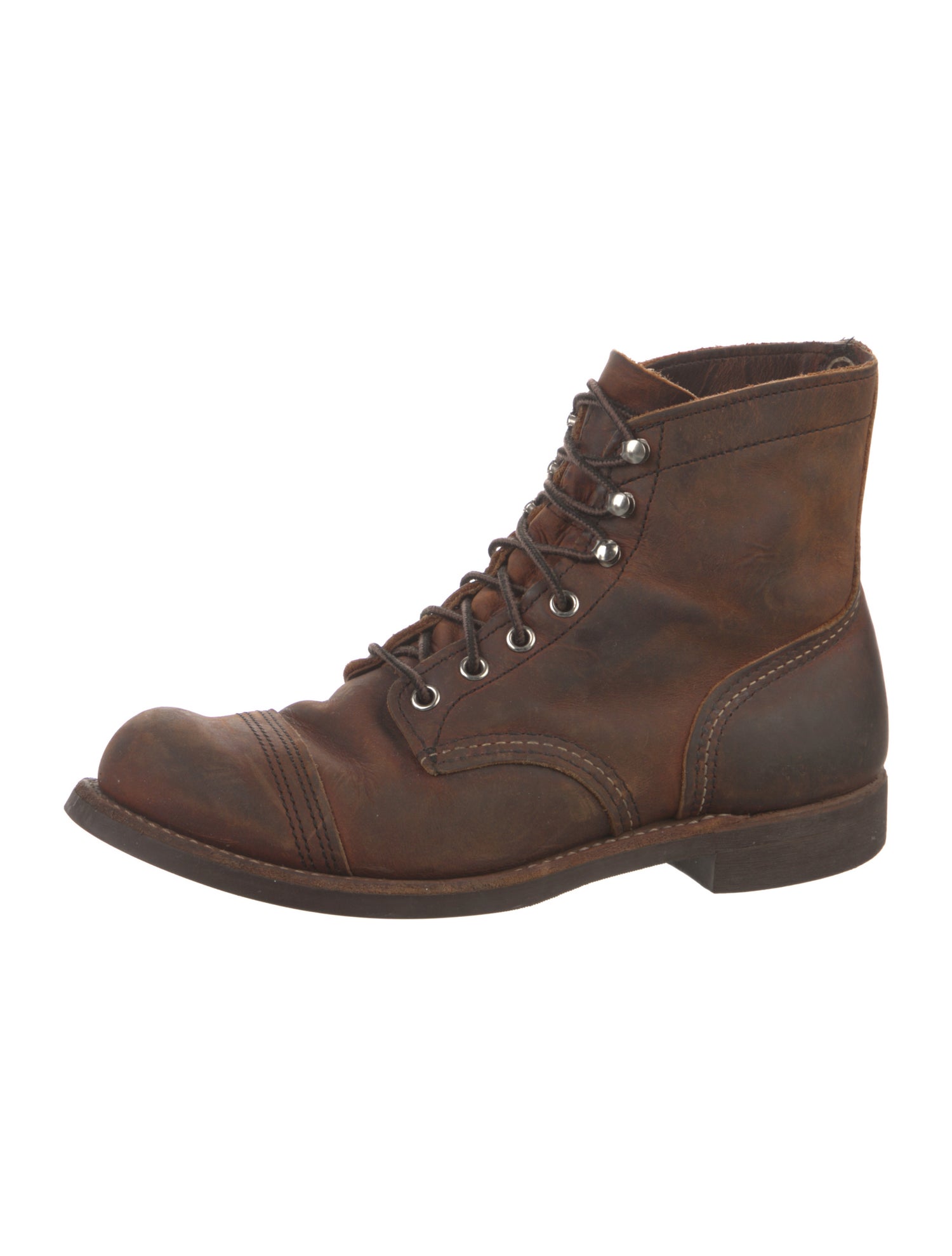 Red Wing Leather Lace-Up Boots