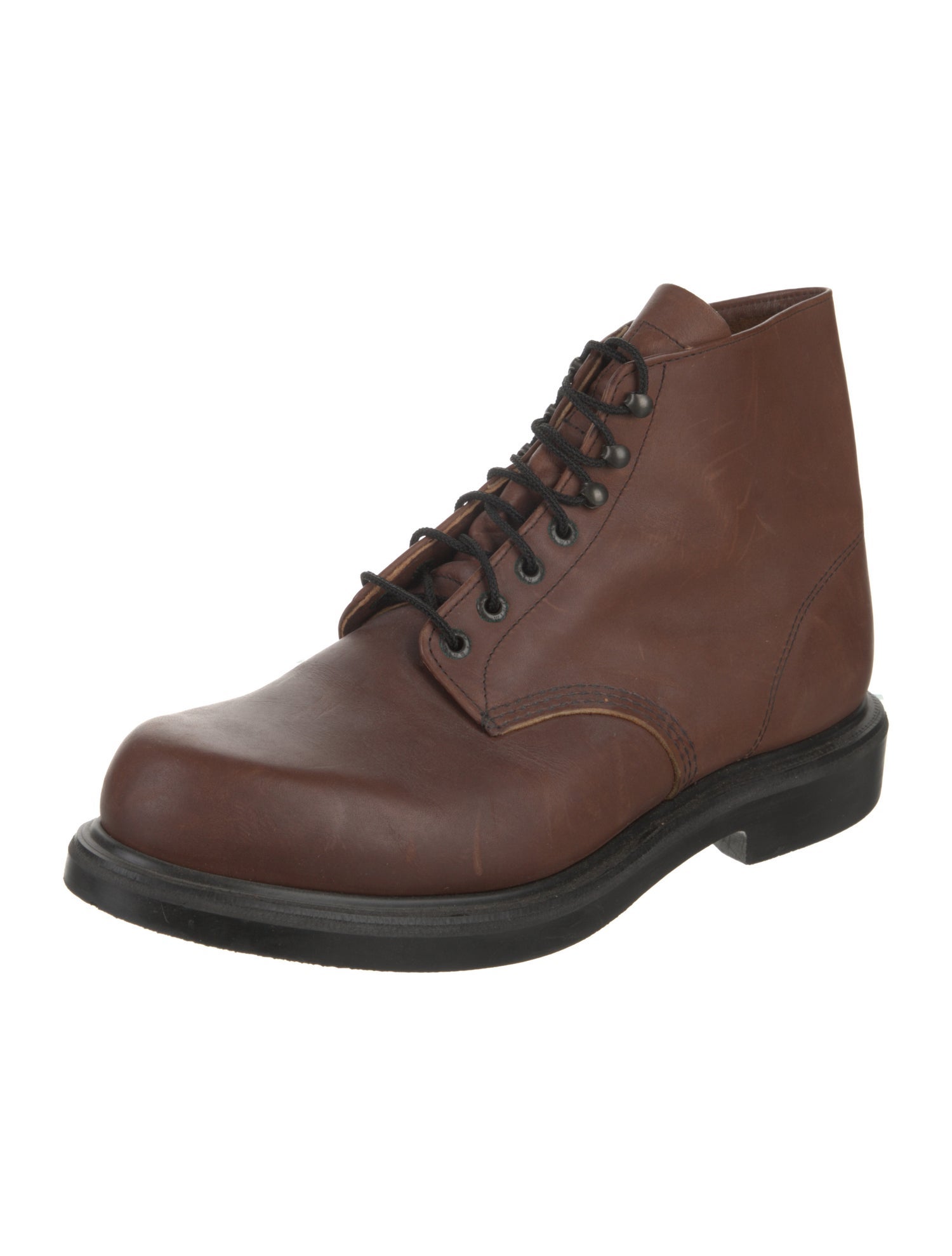 Red Wing Leather Lace-Up Boots