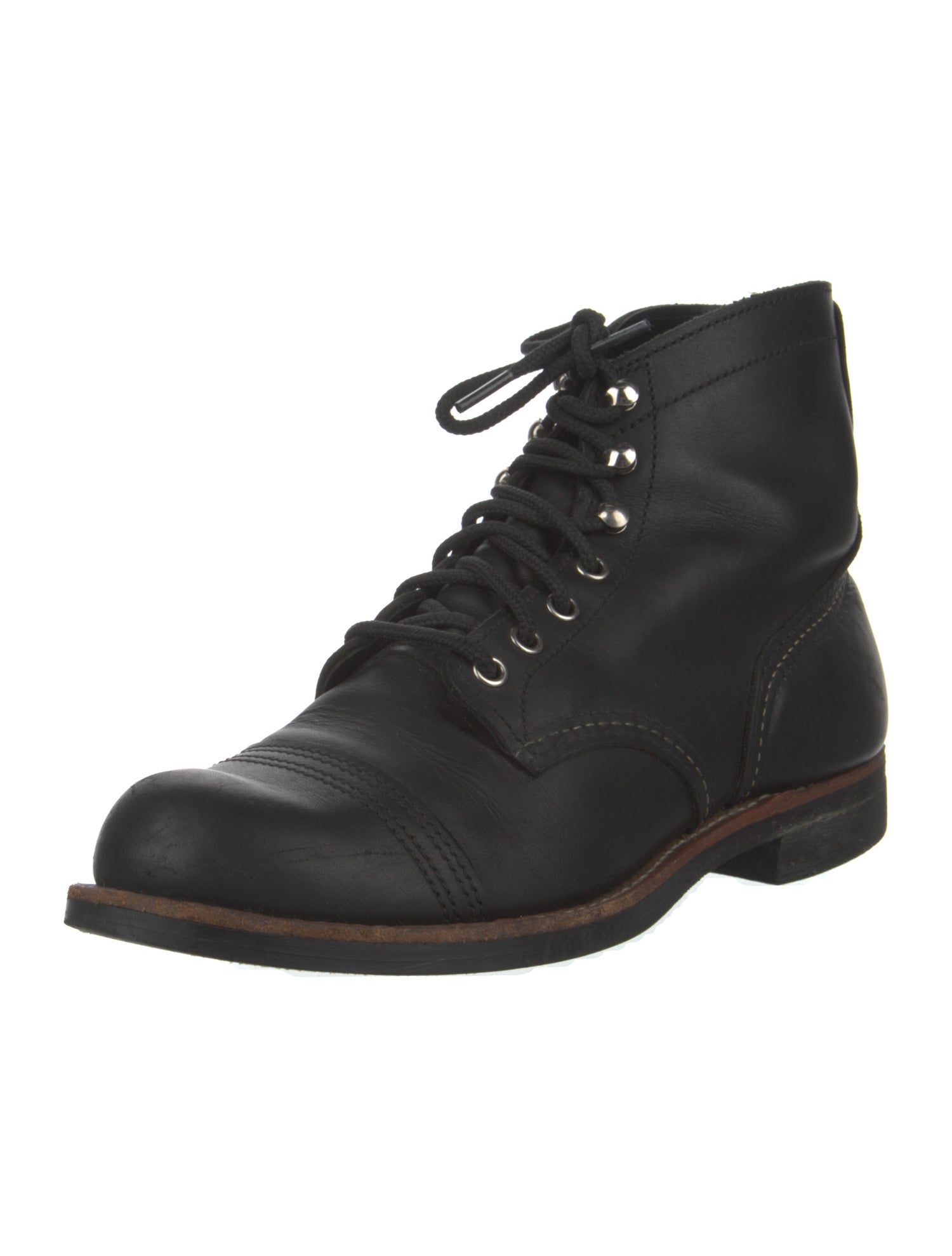 Red Wing Leather Lace-Up Boots