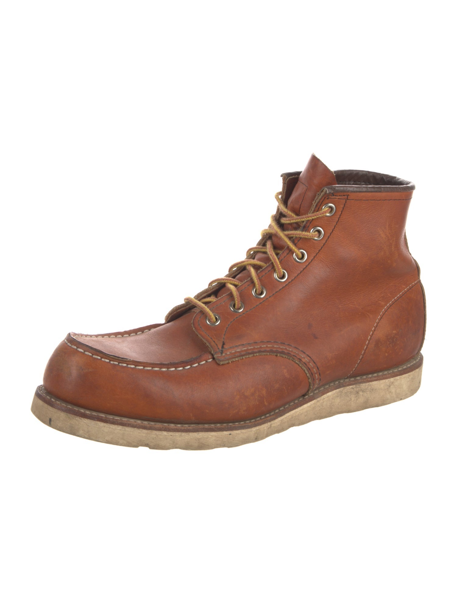 Red Wing Leather Lace-Up Boots