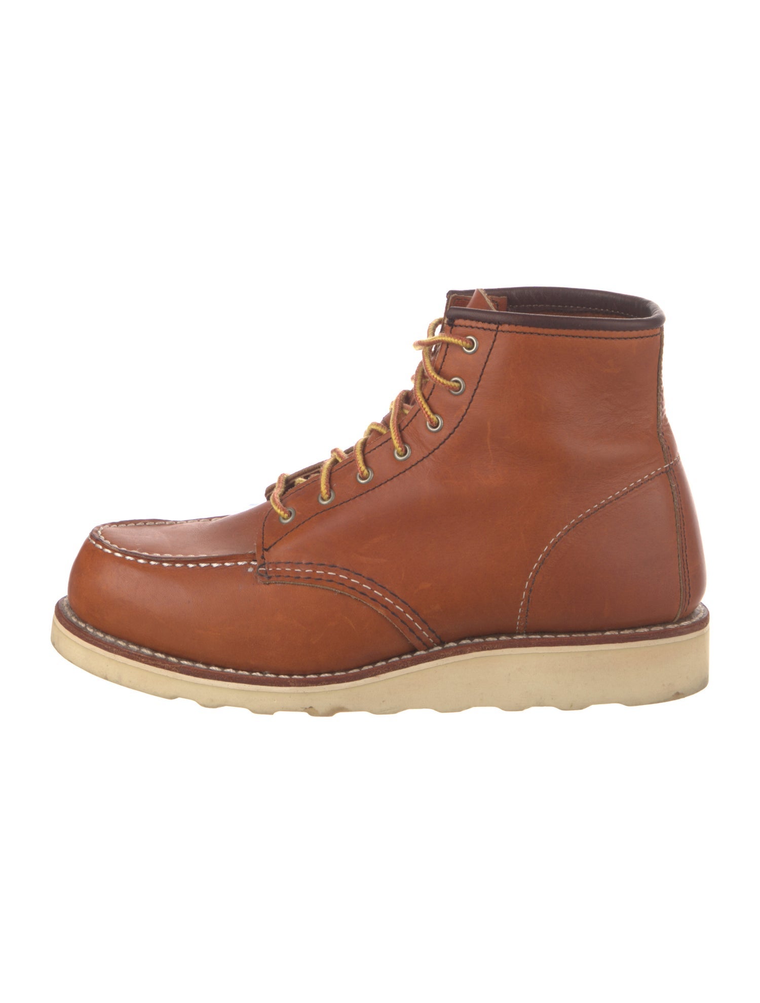 Red Wing Leather Lace-Up Boots