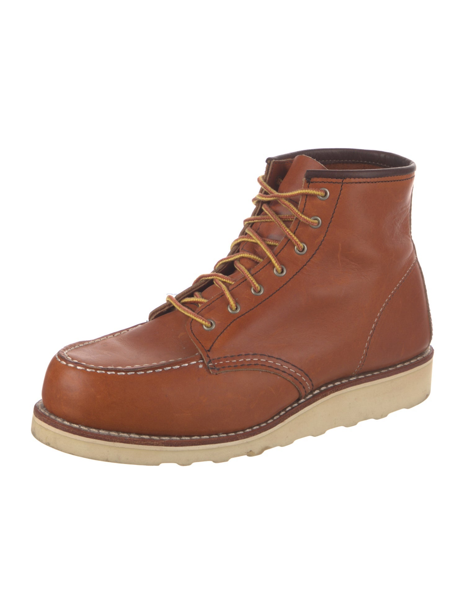 Red Wing Leather Lace-Up Boots