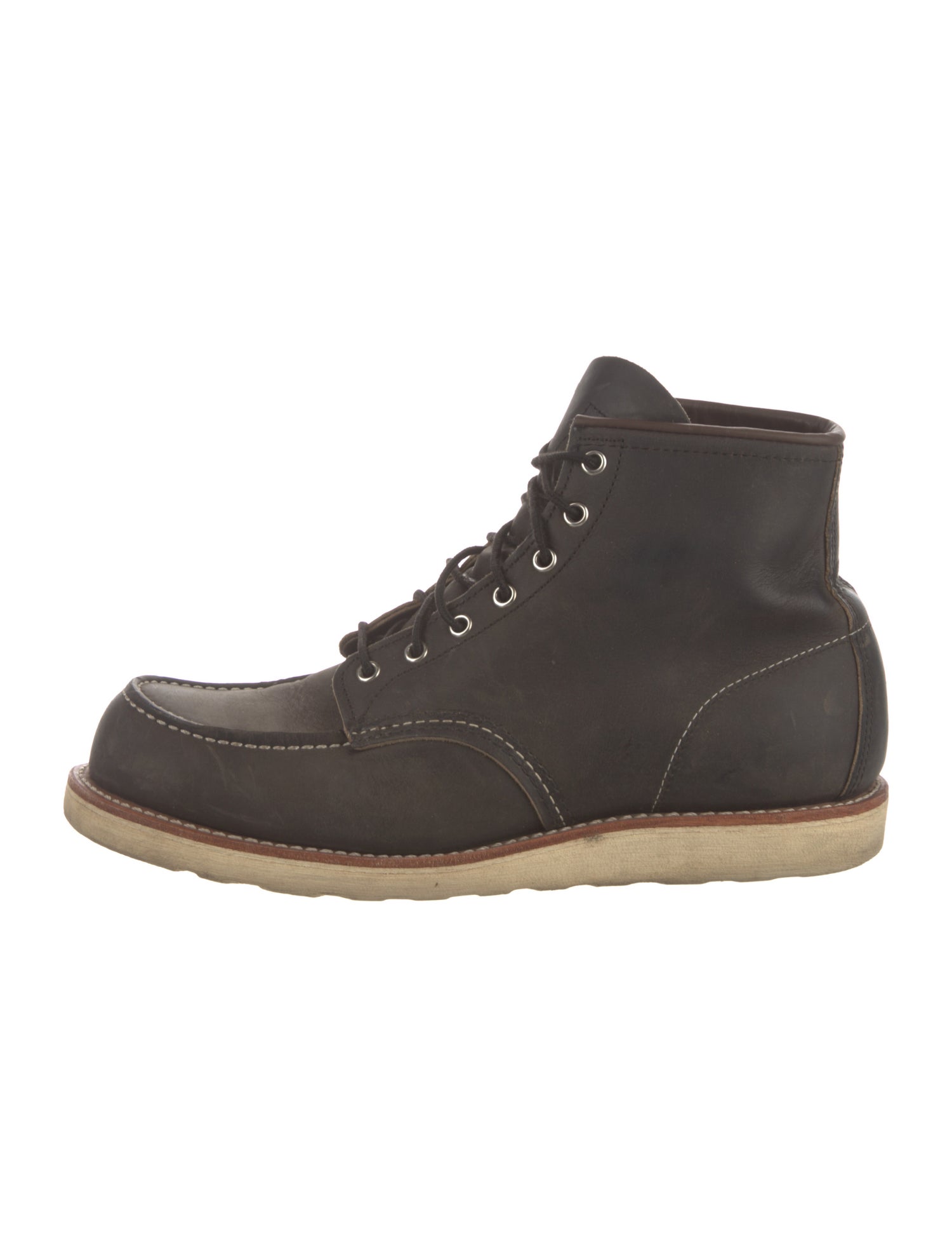 Red Wing Leather Lace-Up Boots