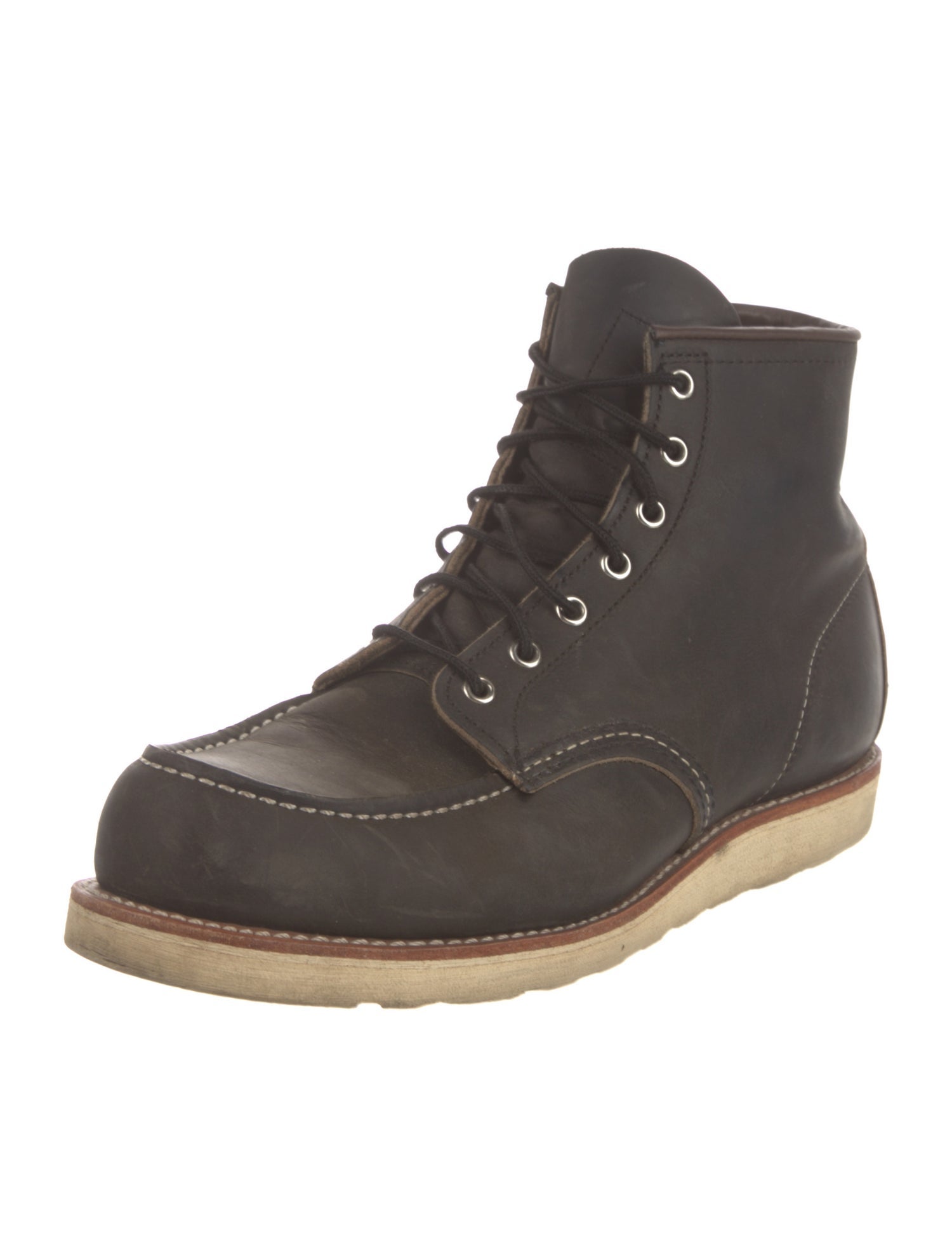 Red Wing Leather Lace-Up Boots