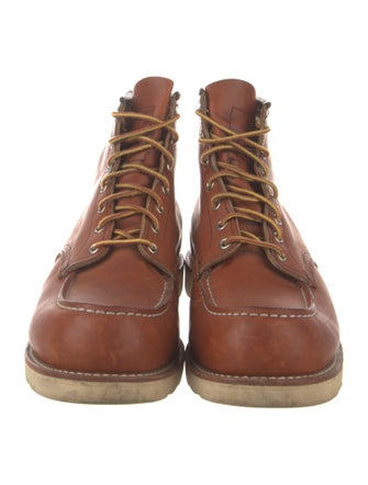 Red Wing Leather Lace-Up Boots