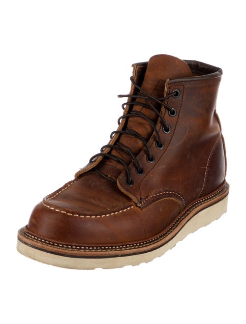 Red Wing Leather Lace-Up Boots