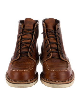 Red Wing Leather Lace-Up Boots