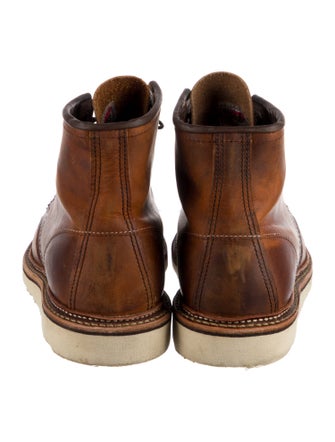 Red Wing Leather Lace-Up Boots