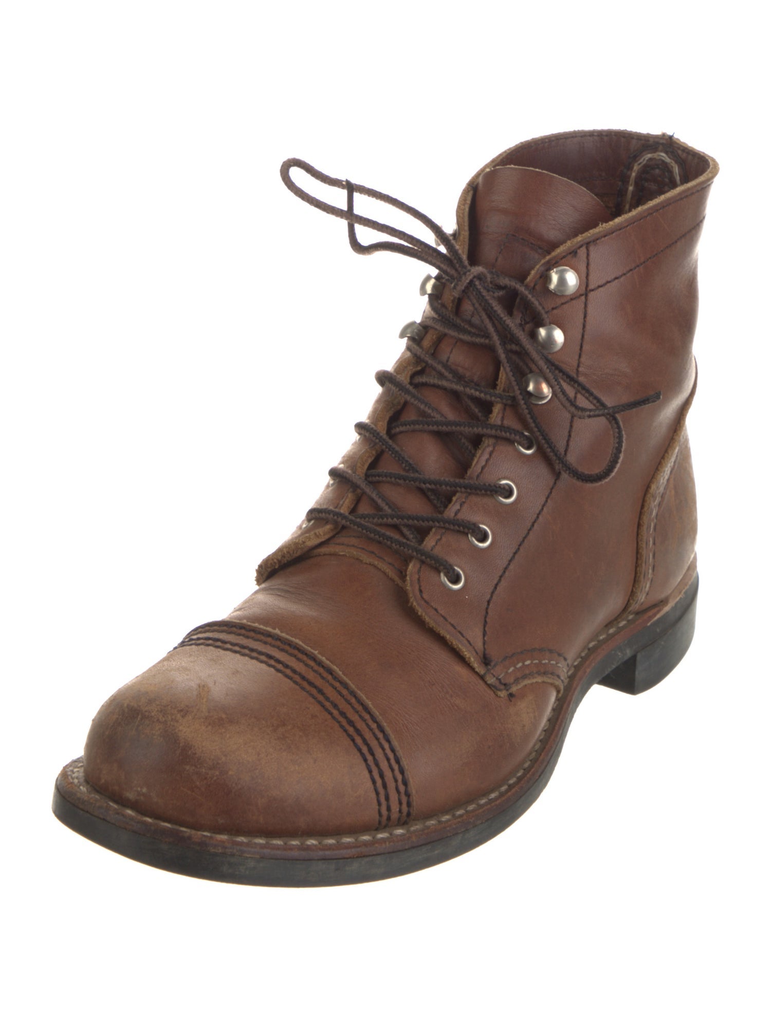 Red Wing Leather Combat Boots