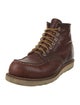 Red Wing Leather Lace-Up Boots