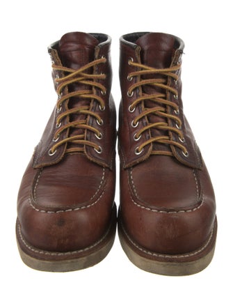 Red Wing Leather Lace-Up Boots